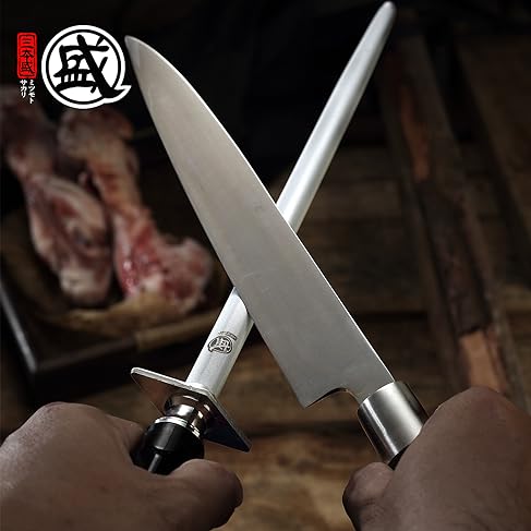 MITSUMOTO SAKARI 10-inch Japanese Sashimi Knife, Professional Hand Forged  Japanese Sushi Knife, Tungsten Alloy Kitchen Chef Knife (Fraxinus